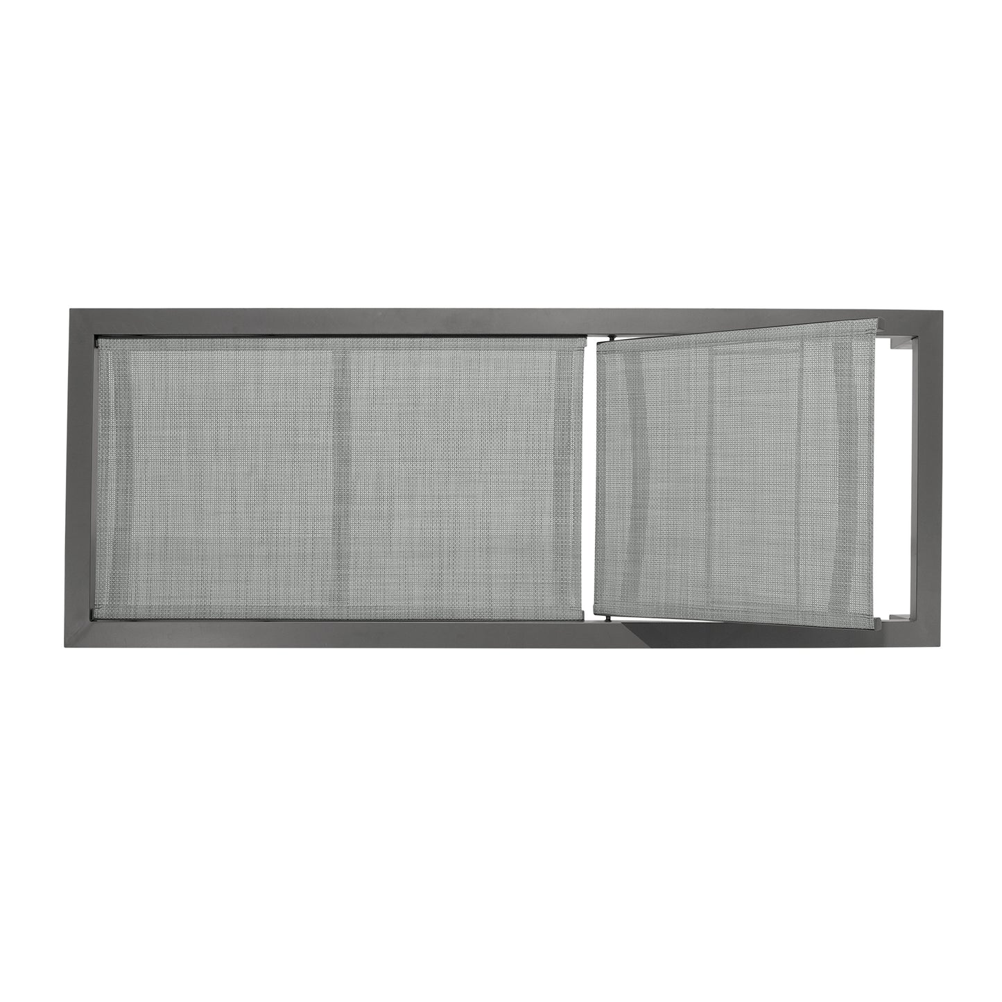 Solana Outdoor Dark Grey Aluminum Stacking Chaise Lounge Chair Set of 2 By Armen Living | Outdoor Chaise Lounges | Modishstore - 4