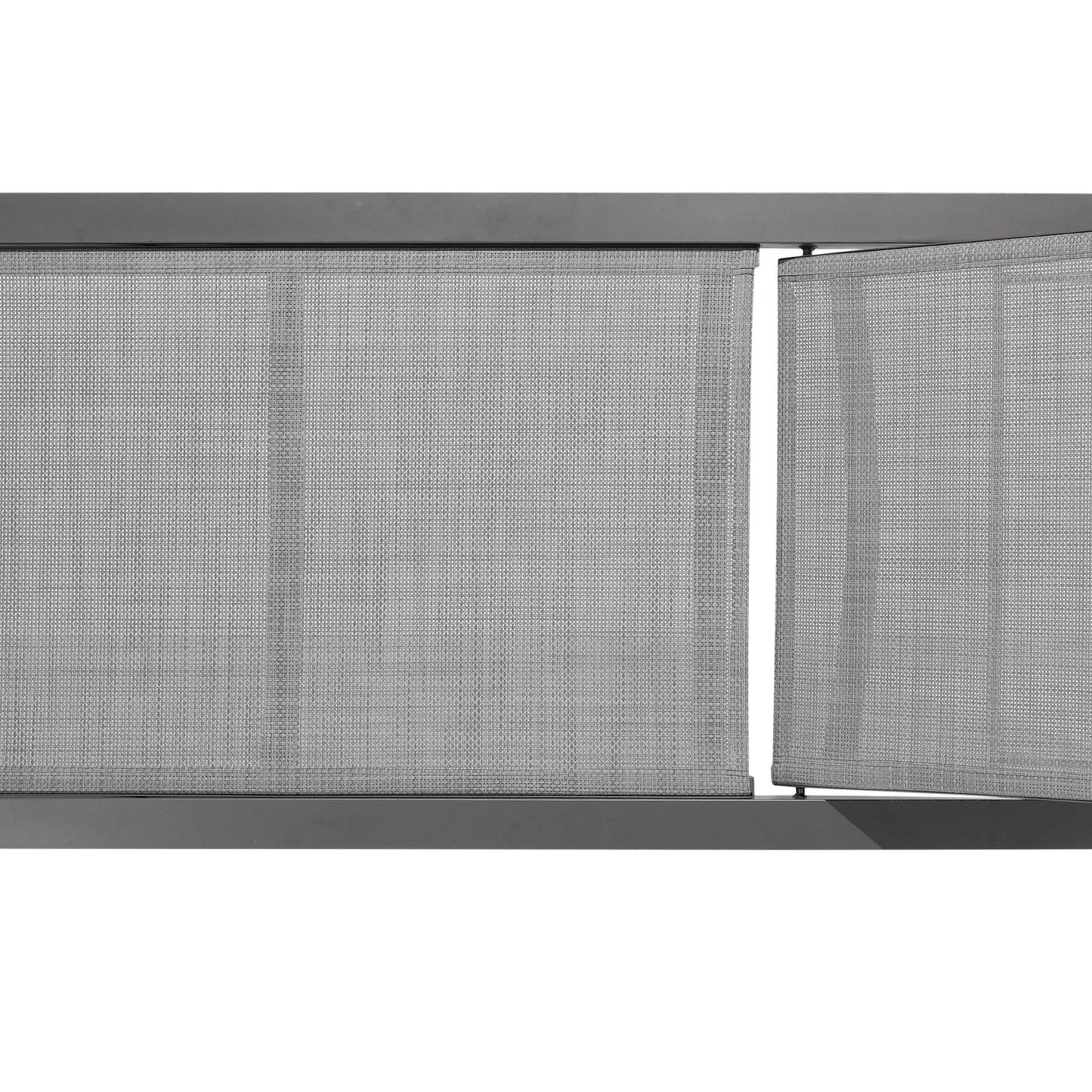 Solana Outdoor Dark Grey Aluminum Stacking Chaise Lounge Chair Set of 2 By Armen Living | Outdoor Chaise Lounges | Modishstore - 6