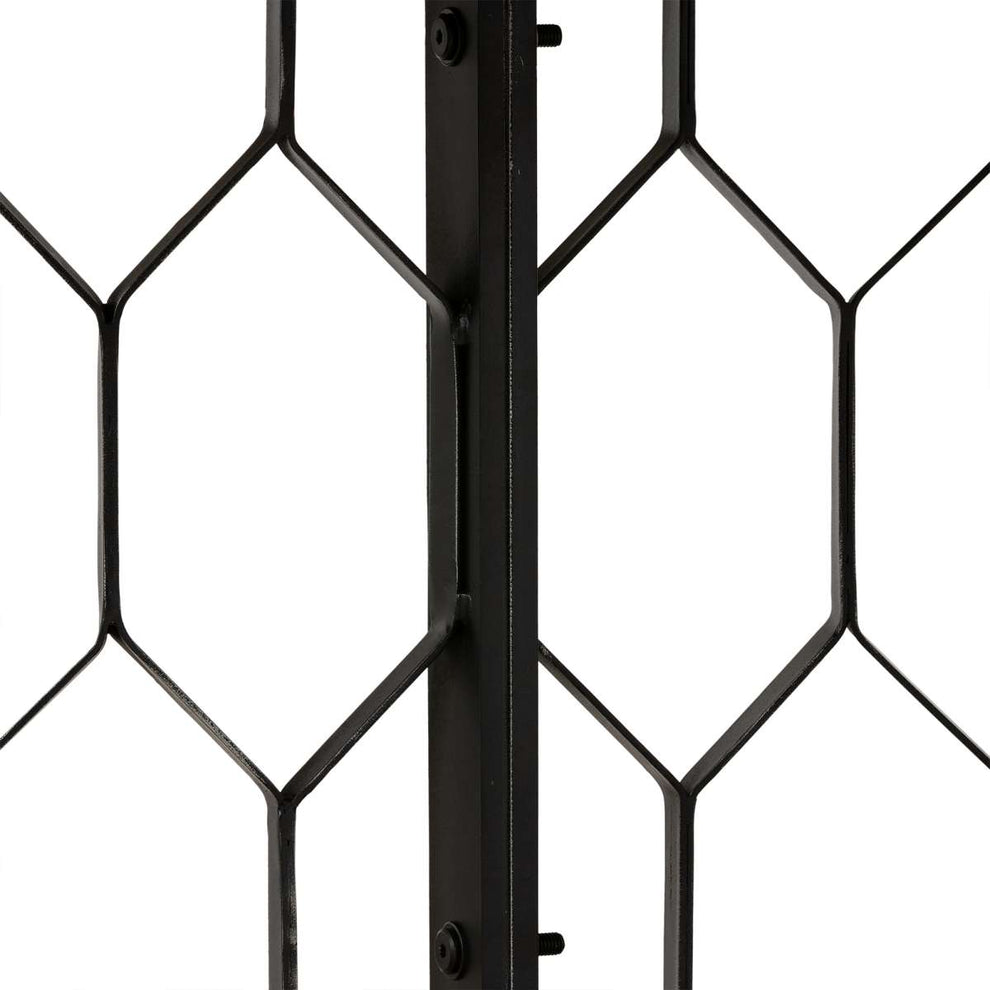 Solange Concrete and Black Metal Rectangular Dining Table By Armen Living | Dining Tables | Modishstore - 6