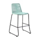 Shasta 30" and 26" Outdoor Metal and Rope Stackable Barstool By Armen Living | Bar Stools | Modishstore - 2