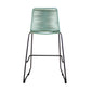 Shasta 30" and 26" Outdoor Metal and Rope Stackable Barstool By Armen Living | Bar Stools | Modishstore - 6