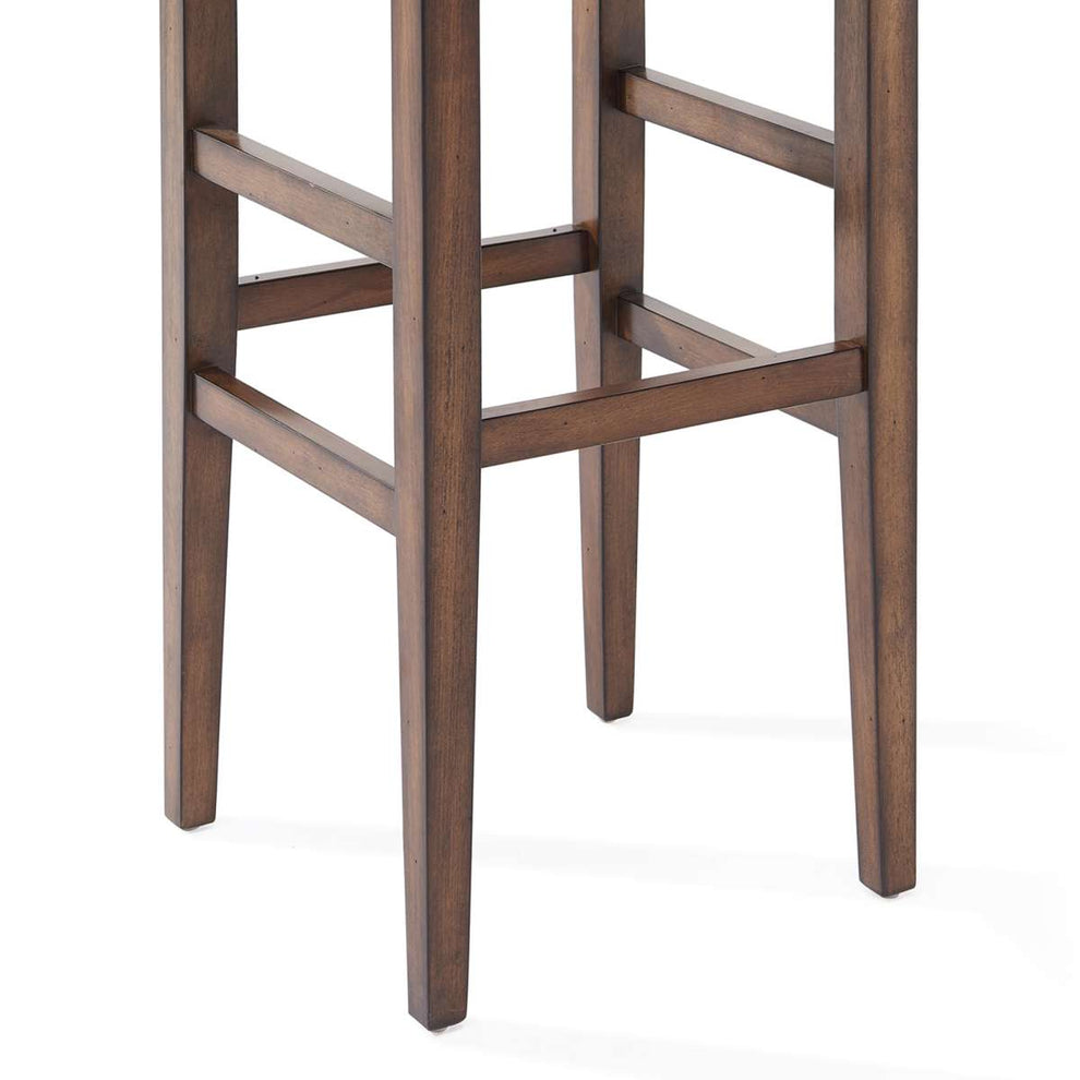 Sonata 26" Counter Height Wood Backless Barstool By Armen Living | Bar Stools | Modishstore - 4