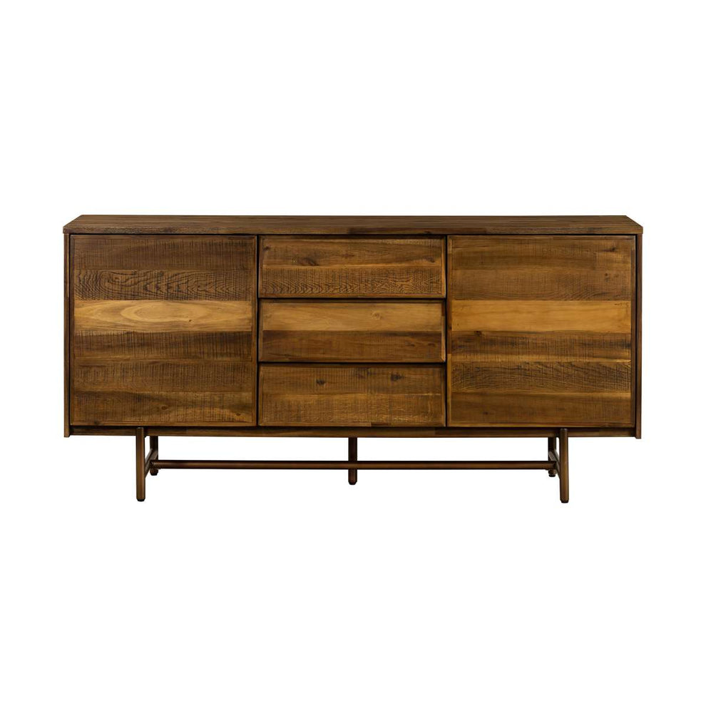 Superb Rustic Oak Buffet Cabinet By Armen Living | Sideboards | Modishstore - 2