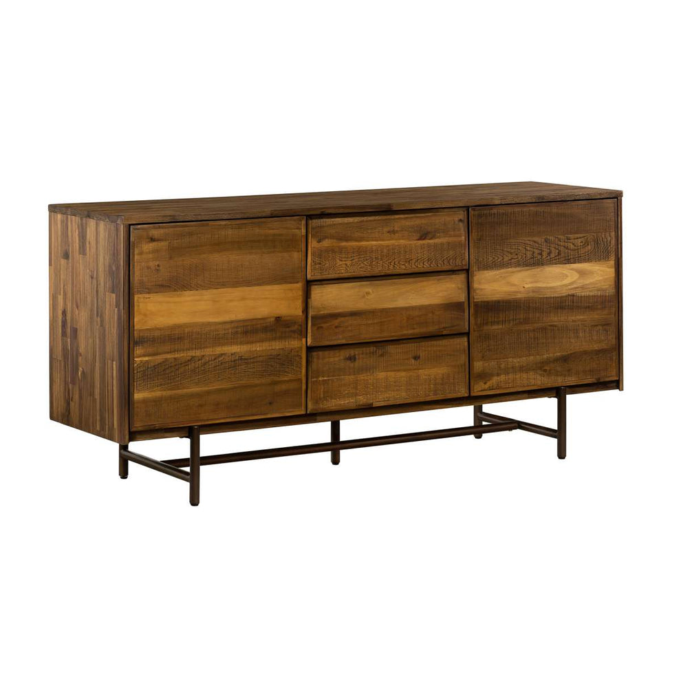 Superb Rustic Oak Buffet Cabinet By Armen Living | Sideboards | Modishstore - 3