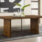 Superb Rustic Oak Dining Table By Armen Living | Dining Tables | Modishstore