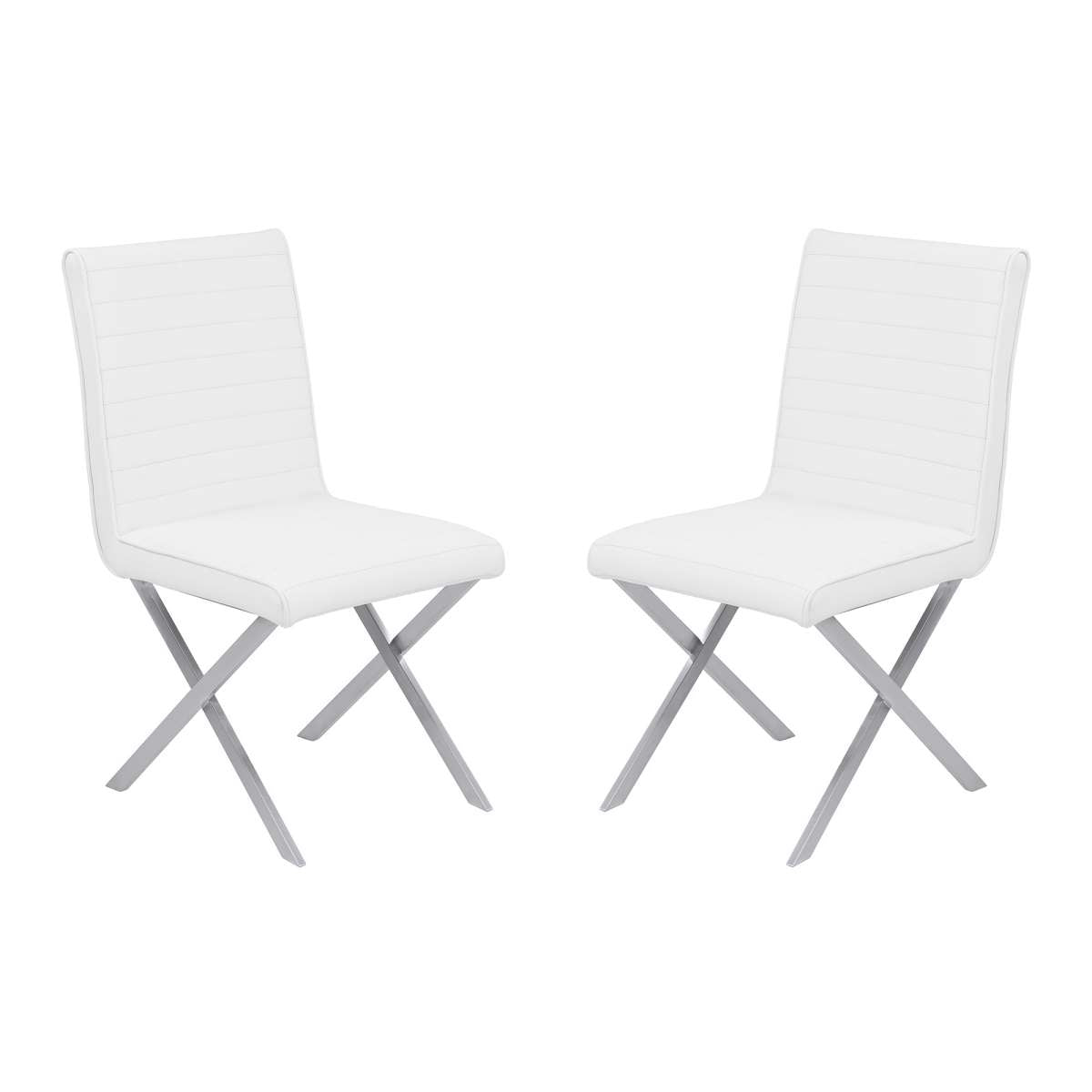 Tempe Contemporary Dining Chair Set of 2 By Armen Living | Dining Chairs | Modishstore