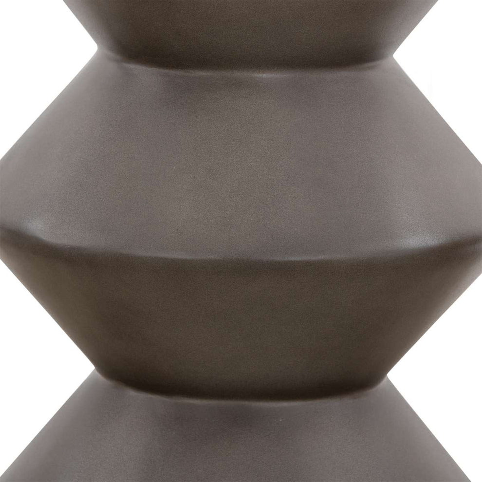 Lizzie Concrete Indoor Outdoor Accent Stool End Table By Armen Living | End Tables | Modishstore - 3