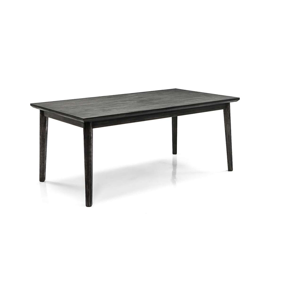 Toledo Mid-Century Tundra Gray Acacia Dining Table By Armen Living | Dining Tables | Modishstore - 2