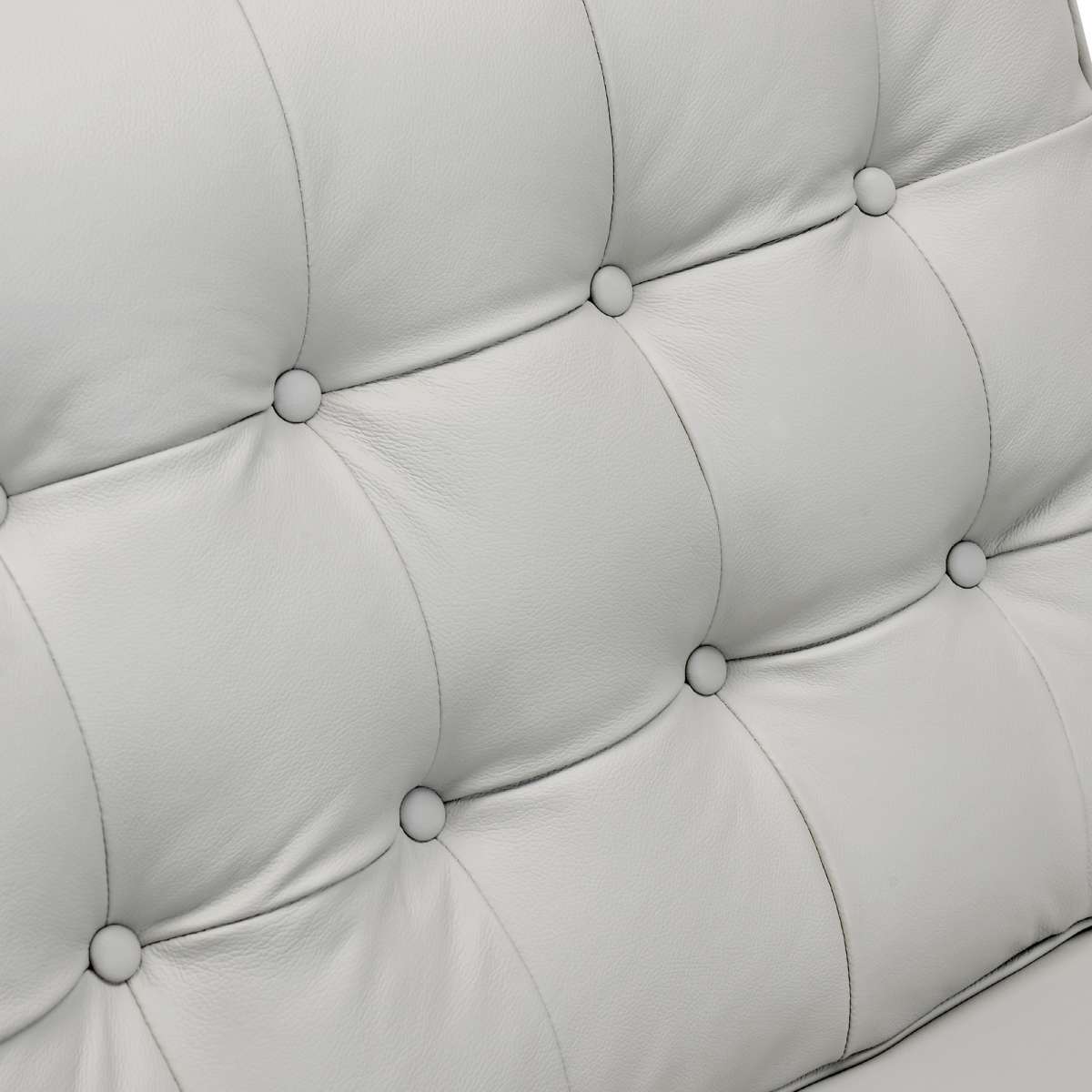 Wesley Dove Gray Genuine Leather Power Footrest Tuxedo Arm Accent Chair By Armen Living | Lounge Chairs |  Modishstore  - 5