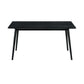 Westmont 59" Rectangular Dining Table in Black Wood By Armen Living | Dining Tables | Modishstore - 3