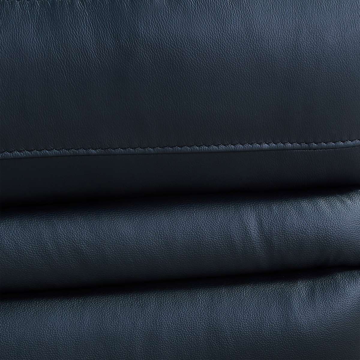 Wolfe Contemporary Recliner in Black Genuine Leather By Armen Living | Chairs & Recliners | Modishstore - 8