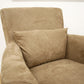 baxton studio marquis tan microfiber club chair | Modish Furniture Store-2