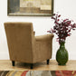 baxton studio marquis tan microfiber club chair | Modish Furniture Store-3
