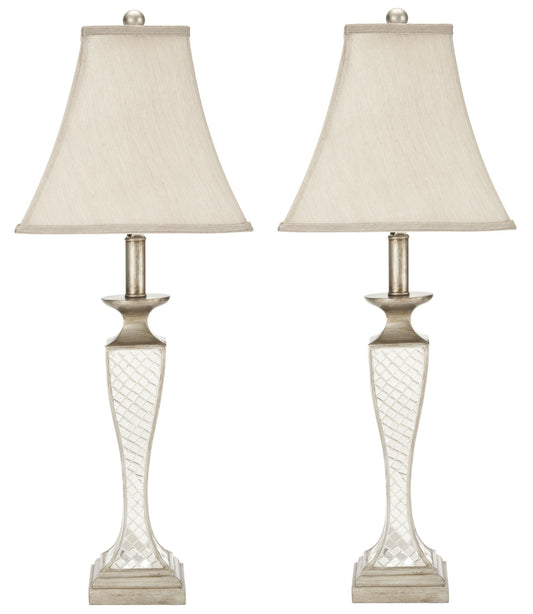 Safavieh Kailey Glass Lattice Lamp | Table Lamps |  Modishstore 