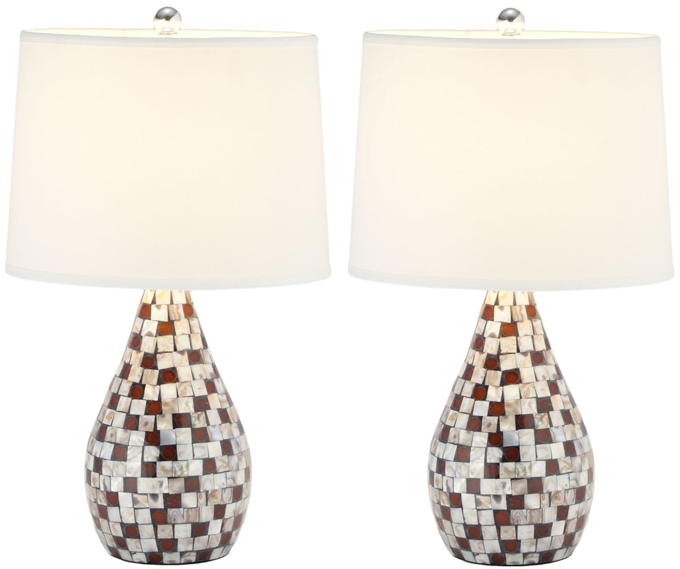 Safavieh Lauralie Capiz Shell Lamp | Table Lamps | Modishstore - 1