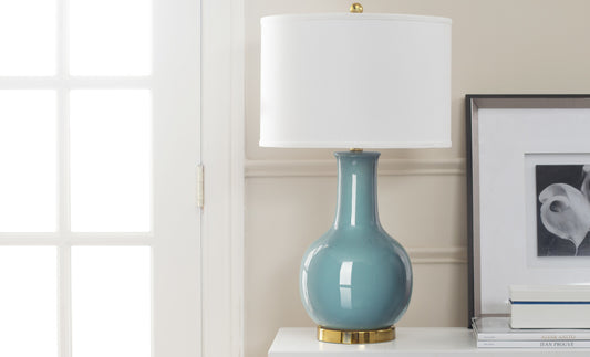 Safavieh Ceramic Paris Lamp | Table Lamps |  Modishstore 