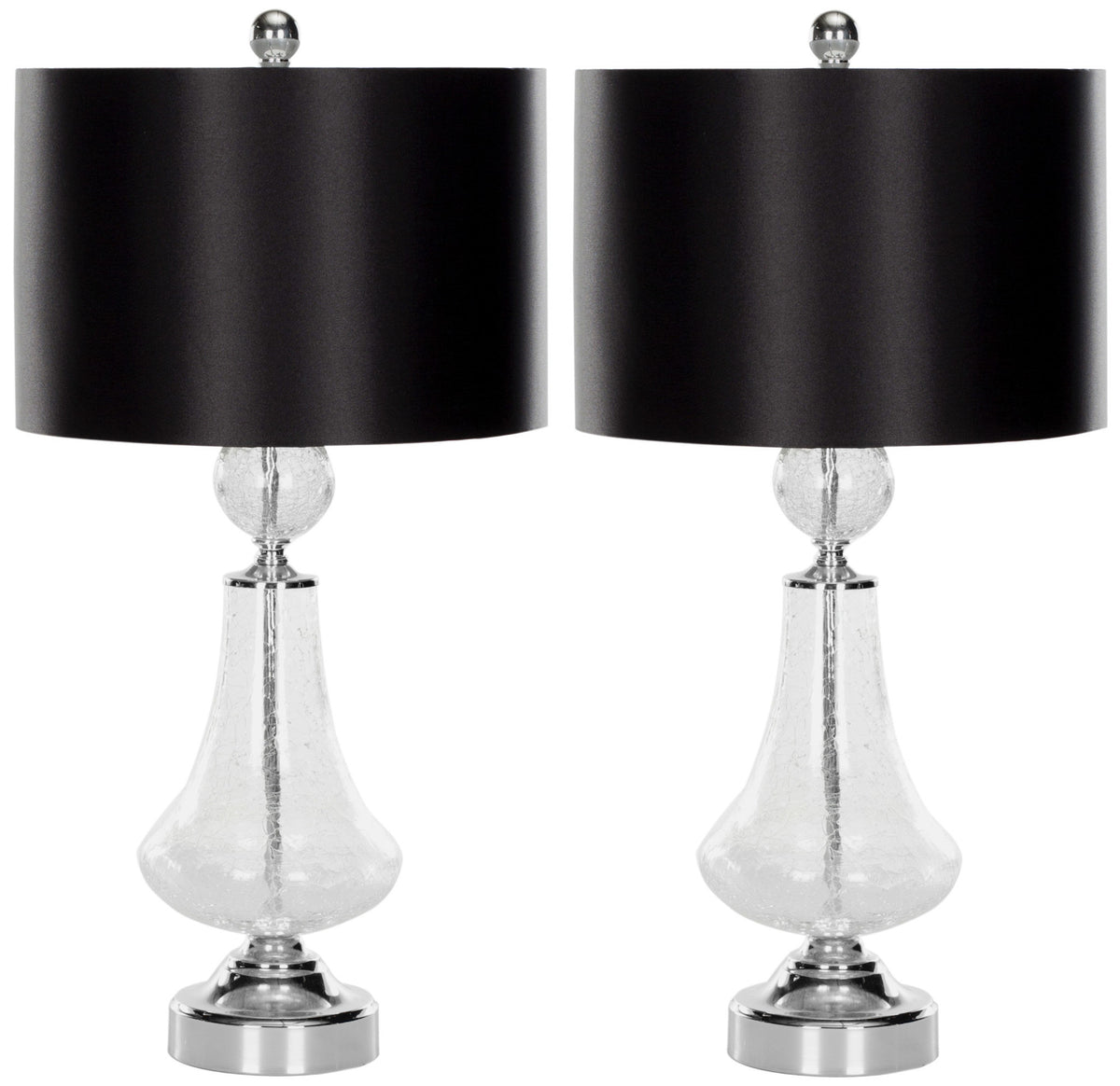 Safavieh Mercury Crackle Glass Table Lamp | Table Lamps | Modishstore - 1