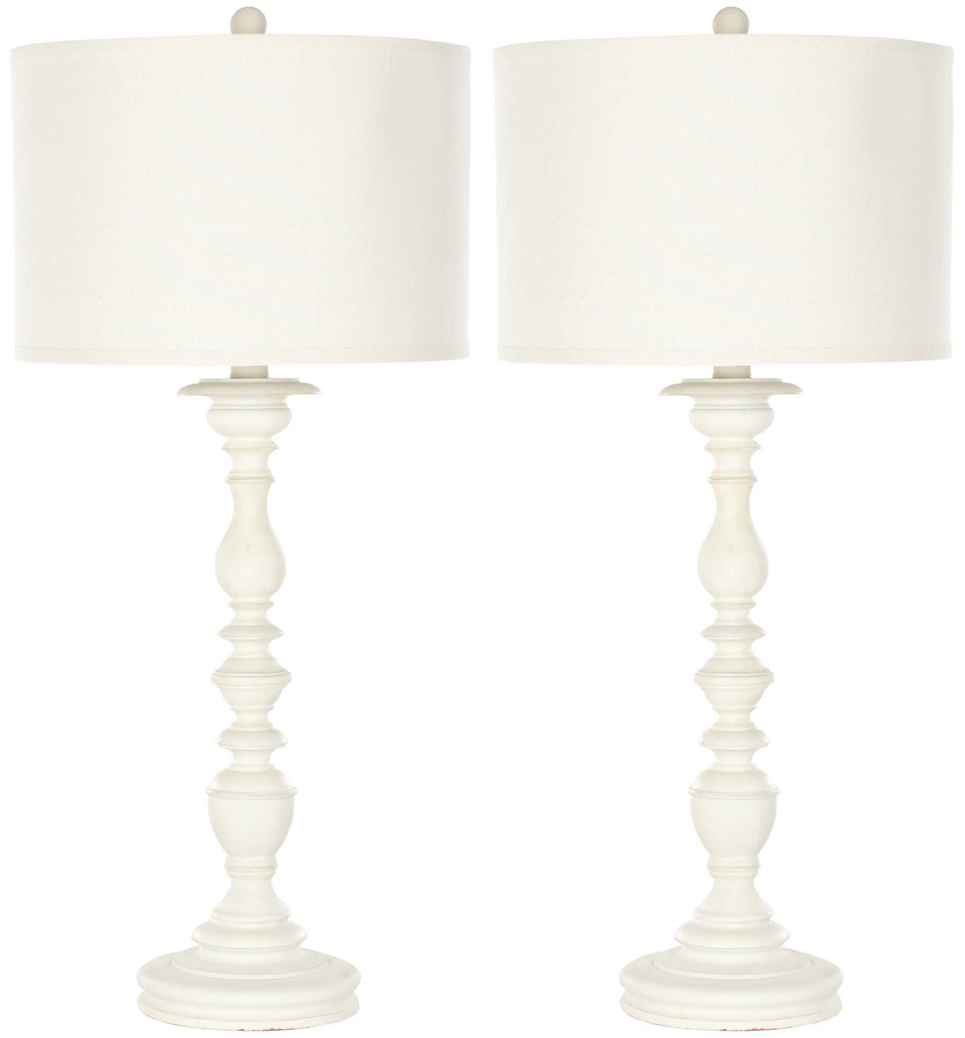 Safavieh Mamie Cream Candlestick Lamp | Table Lamps |  Modishstore 