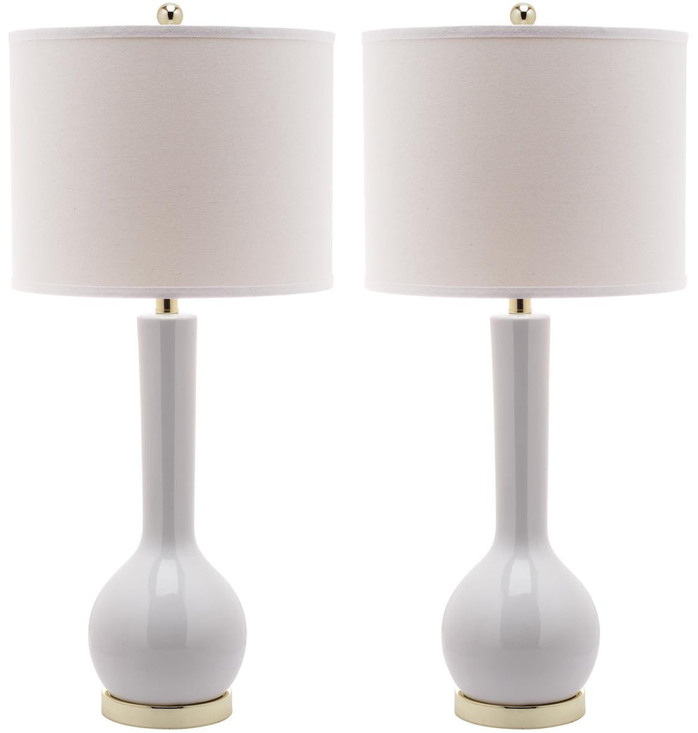 Safavieh Mae Long Neck Ceramic Table Lamp | Table Lamps | Modishstore - 1