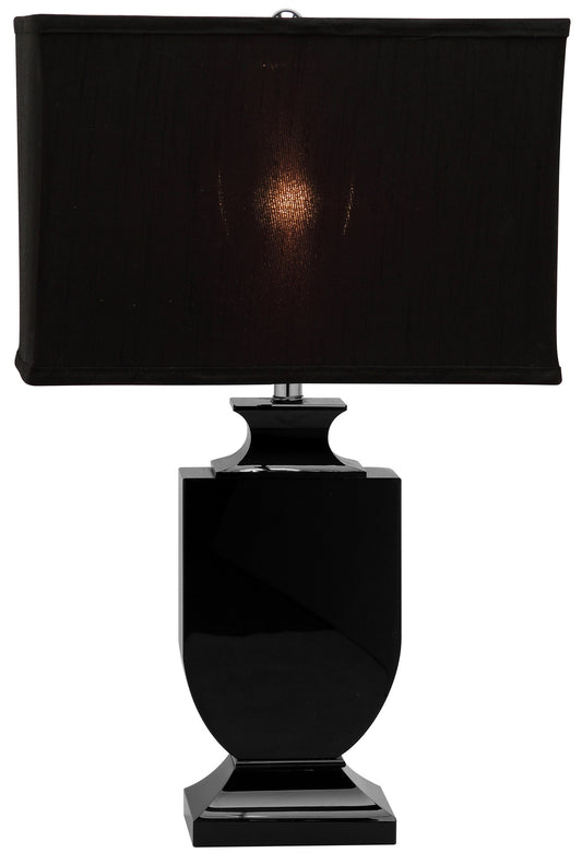 Safavieh Darcy Black Crystal Urn Lamp | Table Lamps |  Modishstore 
