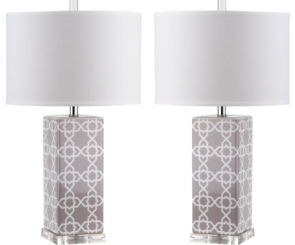 Safavieh Quatrefoil Table Lamp | Table Lamps |  Modishstore 