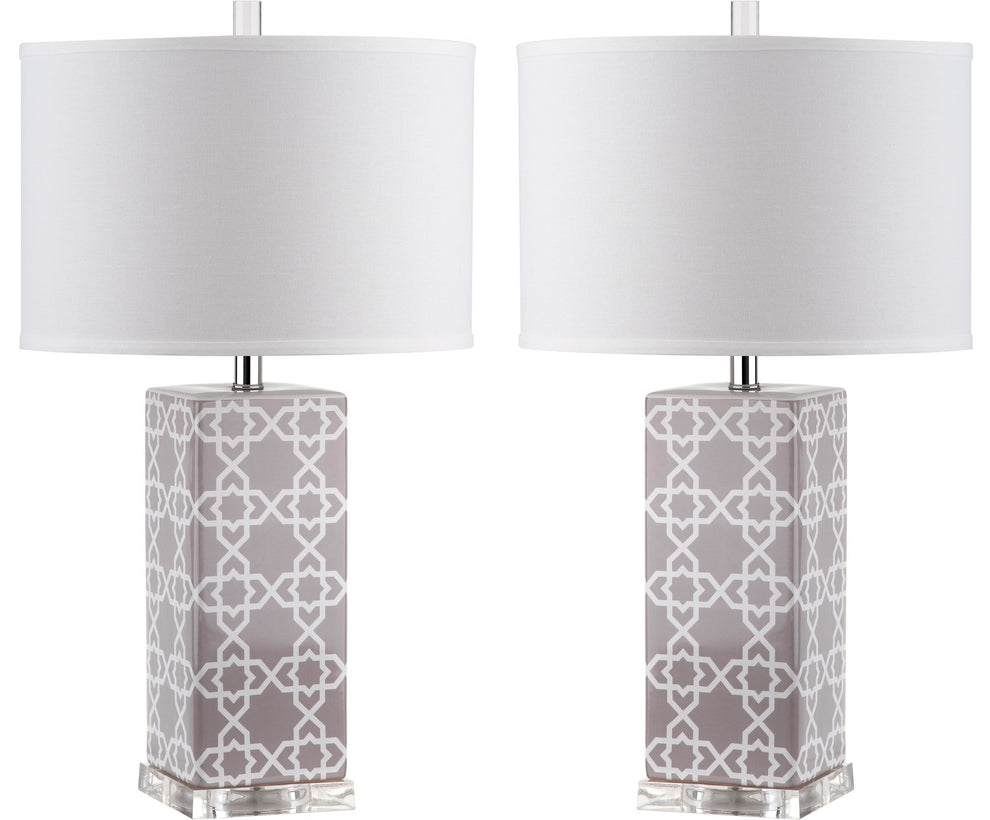 Safavieh Quatrefoil Table Lamp | Table Lamps | Modishstore - 1