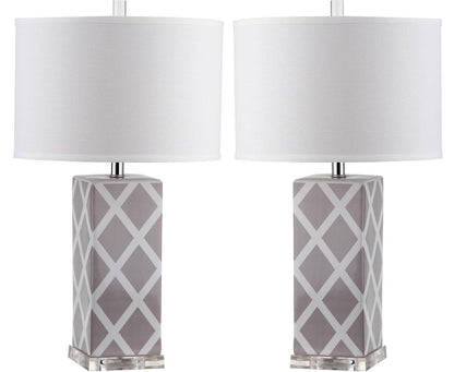 Safavieh Garden Lattice Table Lamp | Table Lamps | Modishstore - 7