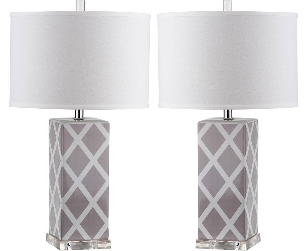 Safavieh Garden Lattice Table Lamp | Table Lamps | Modishstore - 7