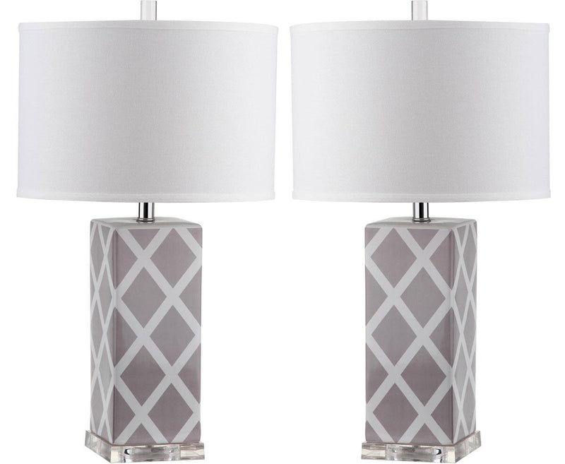 Safavieh Garden Lattice Table Lamp | Table Lamps | Modishstore - 7