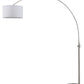 Safavieh Ascella 86-Inch H Arc Floor Lamp - Nickel | Floor Lamps | Modishstore - 2