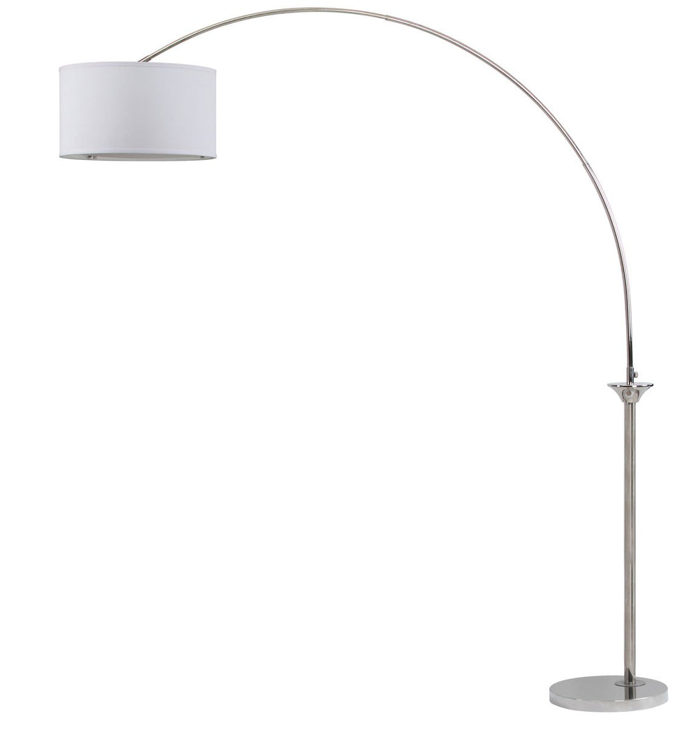 Safavieh Mira 84-Inch H Arc Floor Lamp - Shine Nickel | Floor Lamps | Modishstore - 2