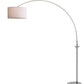 Safavieh Mira 84-Inch H Arc Floor Lamp - Shine Nickel | Floor Lamps | Modishstore - 3