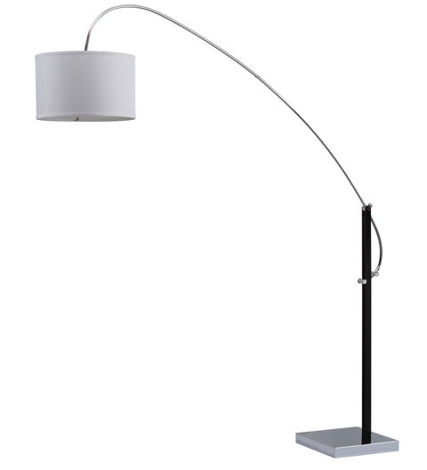 Safavieh Lyra 111 Inch H Adjustable Arc Floor Lamp - Chrome | Floor Lamps | Modishstore - 2