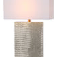 Safavieh Joyce 27.75-Inch H Faux Alligator Table Lamp Set Of 2 - Cream | Table Lamps | Modishstore - 3