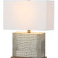 Safavieh Delia 20.5-Inch H Faux Alligator Table Lamp - Cream | Table Lamps | Modishstore - 2