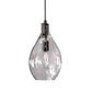 Uttermost Campester 1 Light Watered Glass Mini Pendant | Pendant Lamps | Modishstore