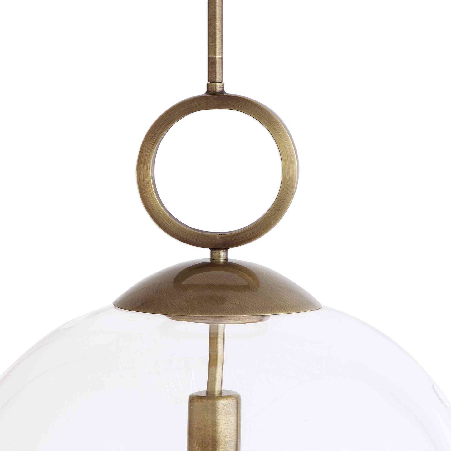 Uttermost Calix Large Blown Glass 1 Light Pendant | Pendant Lamps | Modishstore - 5