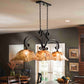 Uttermost Vetraio 3 Lt Bronze Kitchen Island Light | Ceiling Lamps | Modishstore - 2