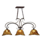 Uttermost Vetraio 3 Lt Bronze Kitchen Island Light | Ceiling Lamps | Modishstore