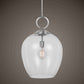 Uttermost Calix Nickel 1 Light Glass Pendant | Pendant Lamps | Modishstore - 2