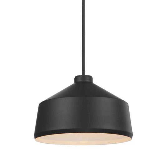 Uttermost Holgate 1 Light Black Pendant | Pendant Lamps | Modishstore