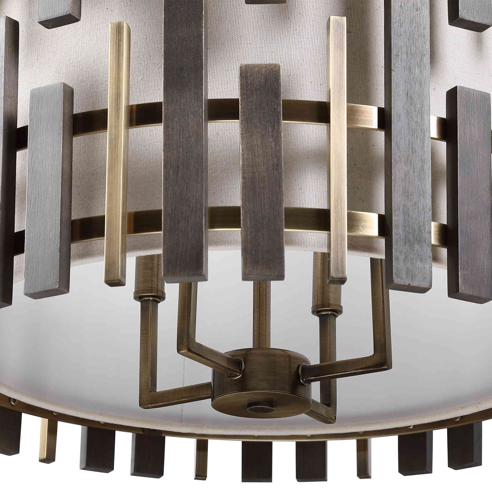 Uttermost Myers 4 Light Drum Pendant | Pendant Lamps | Modishstore - 5