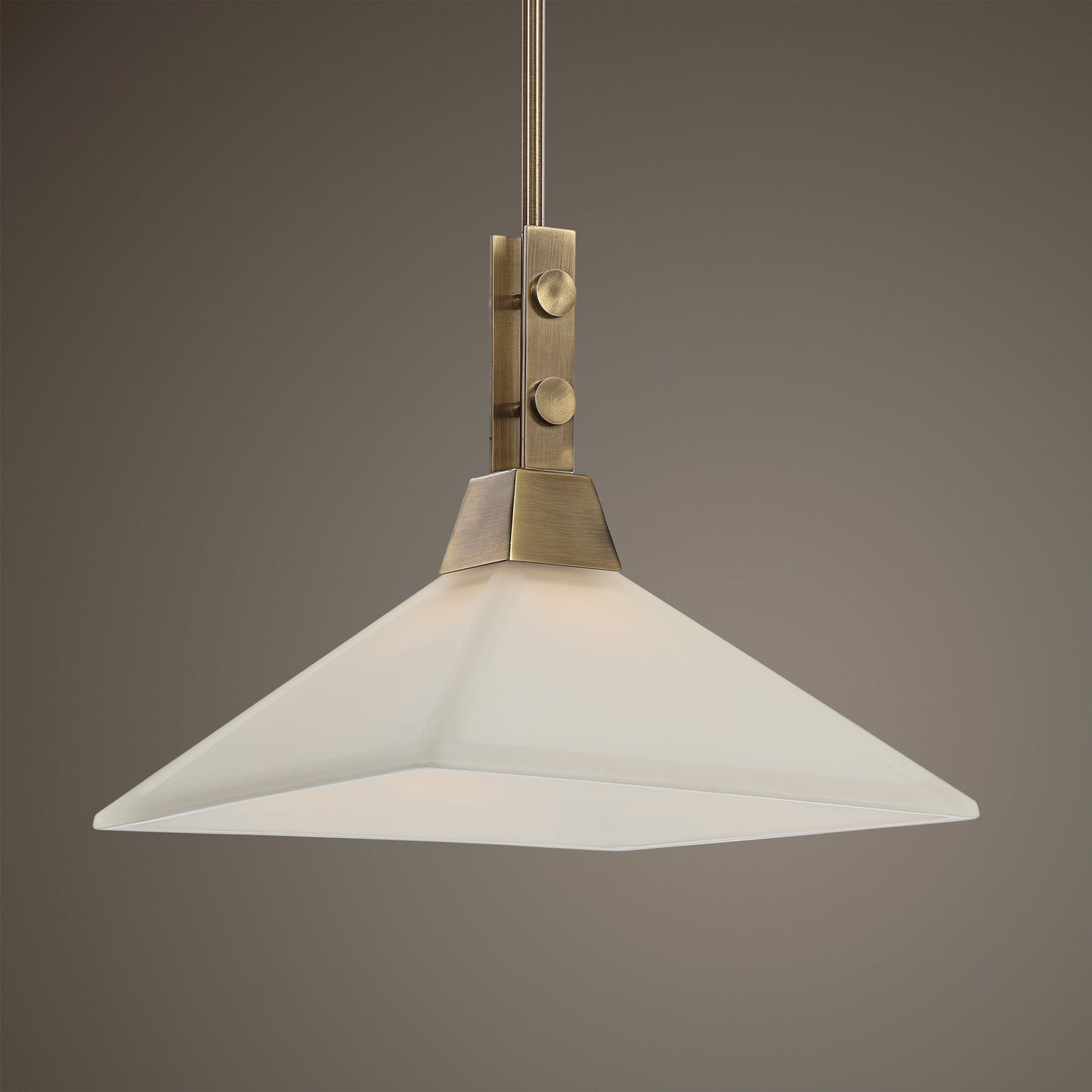 Uttermost Brookdale Industrial 1 Light Pendant | Modishstore | Pendant Lamps