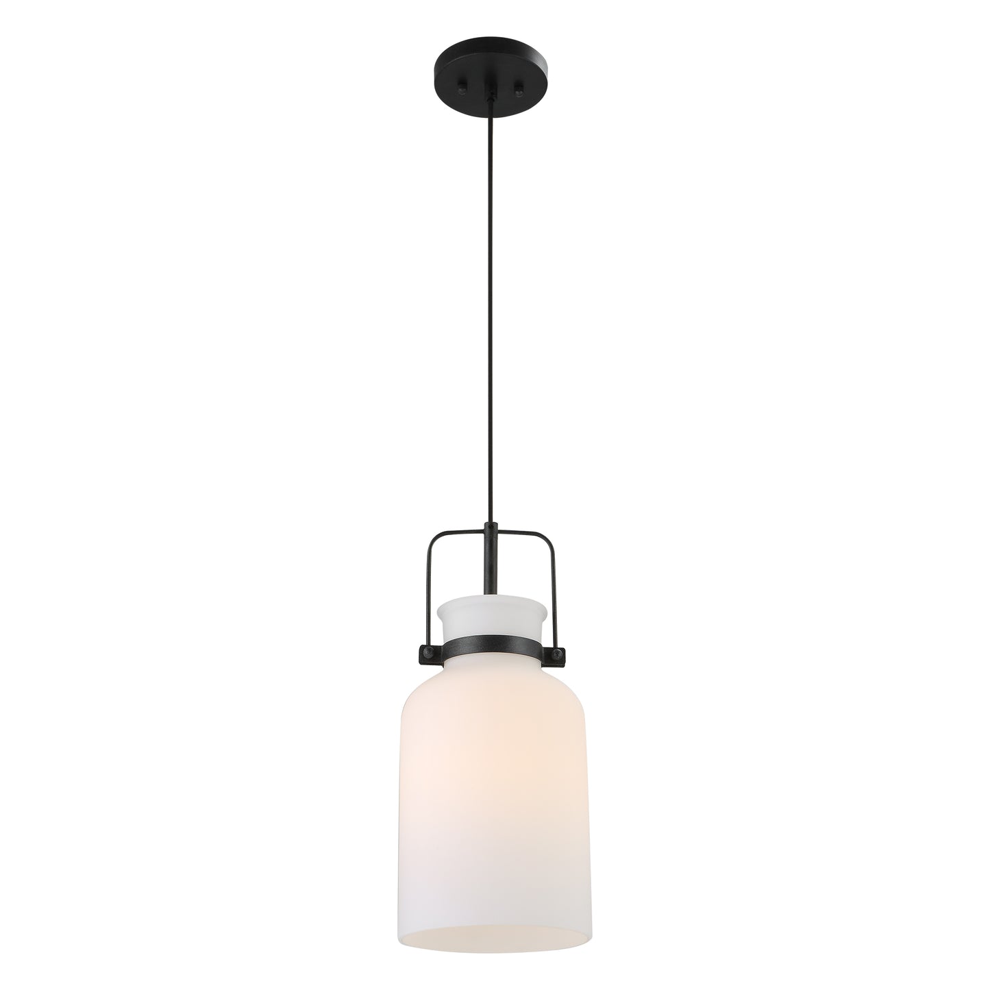 Uttermost Lansing White 1 Light Mini Pendant | Pendant Lamps | Modishstore - 5