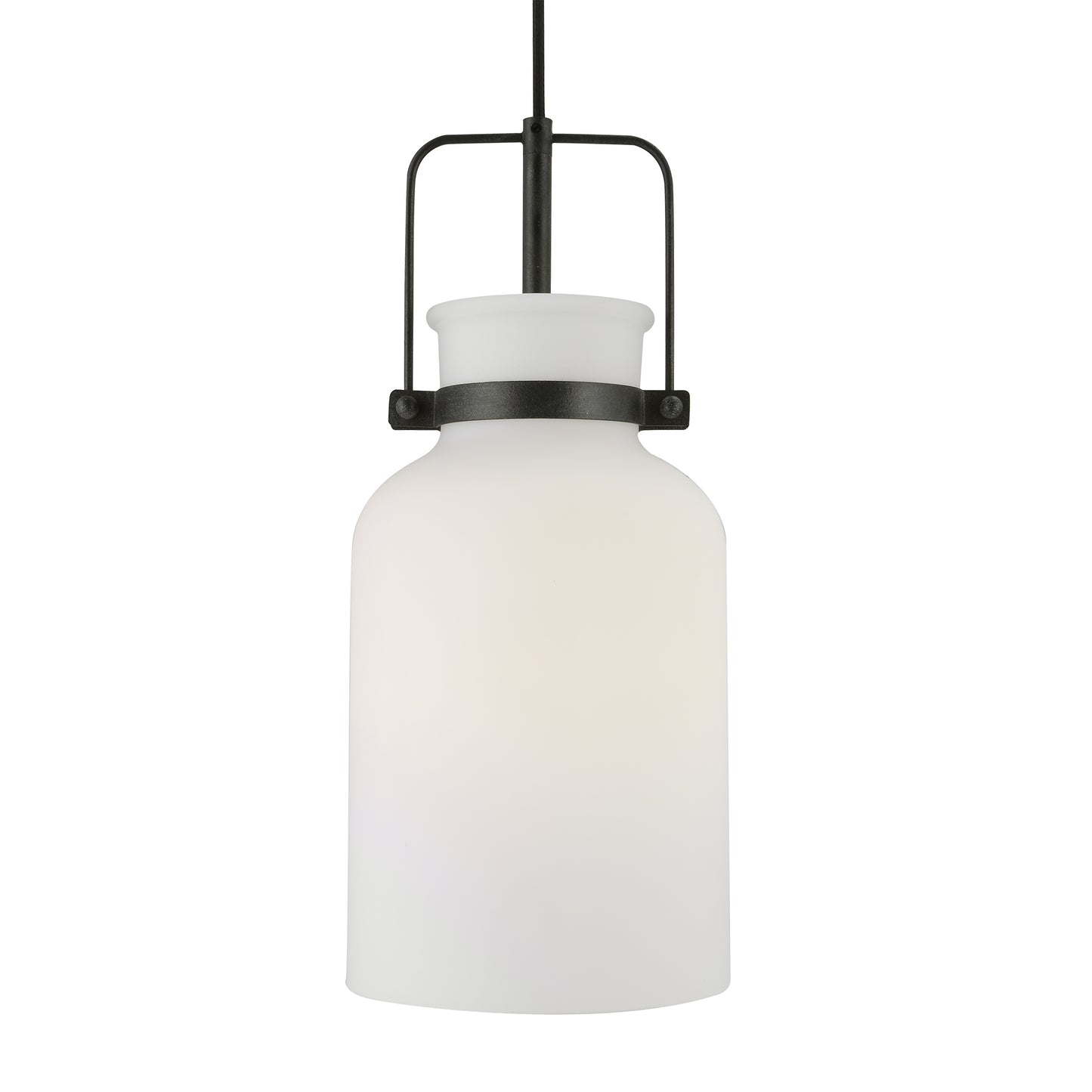 Uttermost Lansing White 1 Light Mini Pendant | Pendant Lamps | Modishstore - 2