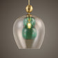 Uttermost Shamrock Green Glass 1 Light Pendant | Pendant Lamps | Modishstore