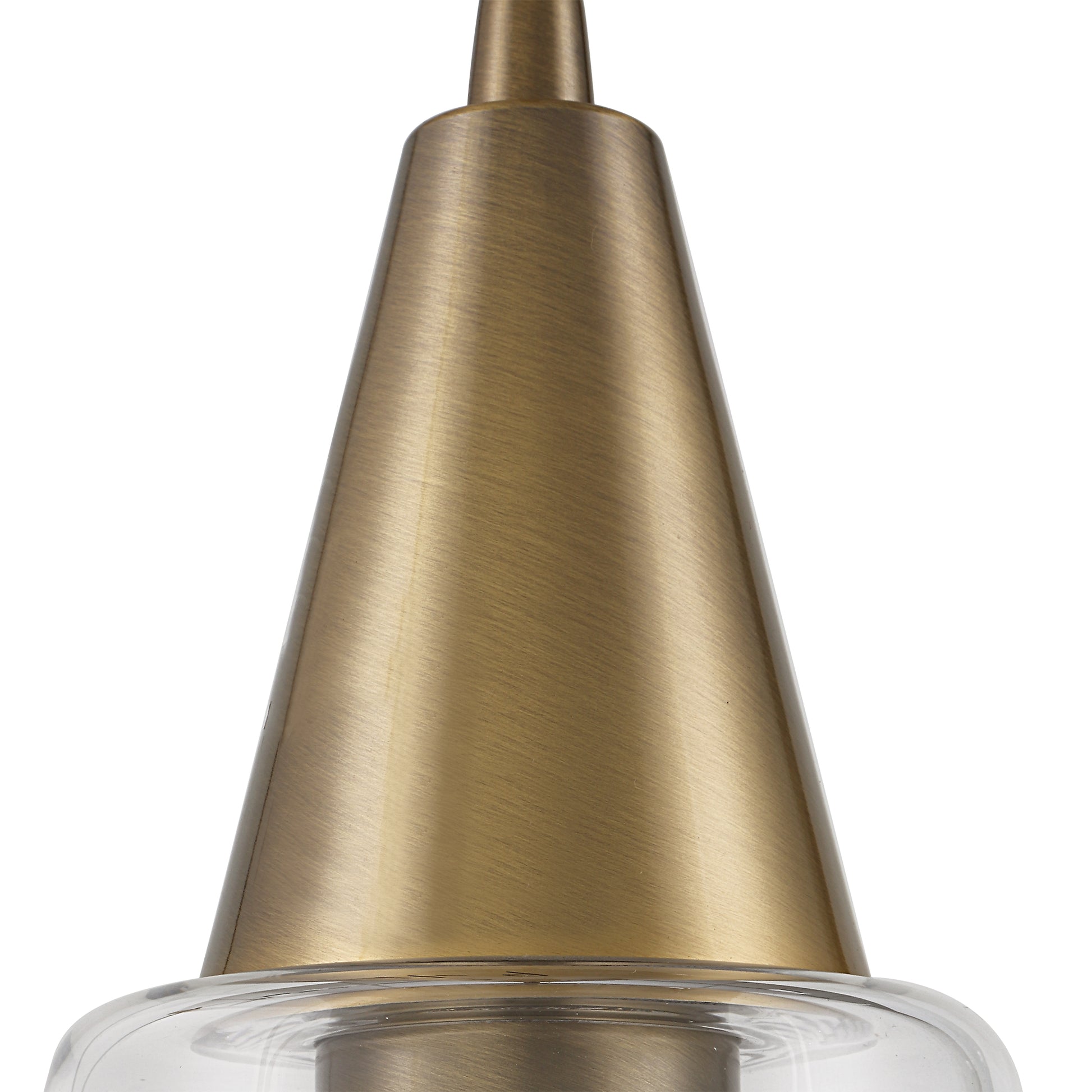 Uttermost Eichler Antique Brass 1 Light Mini Pendant | Pendant Lamps | Modishstore - 7