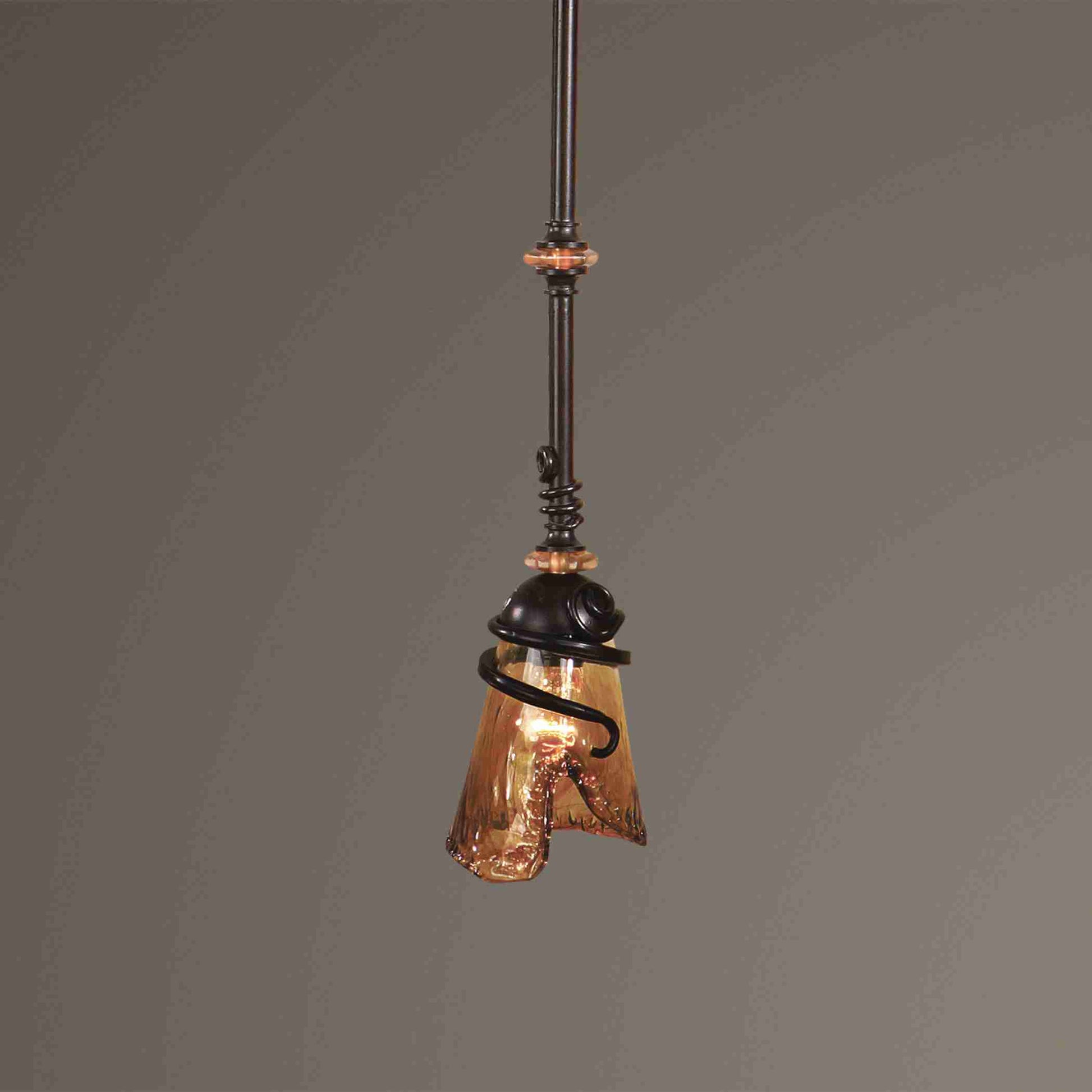 Uttermost Vitalia Oil Rubbed Bronze Mini Pendant | Pendant Lamps | Modishstore - 2