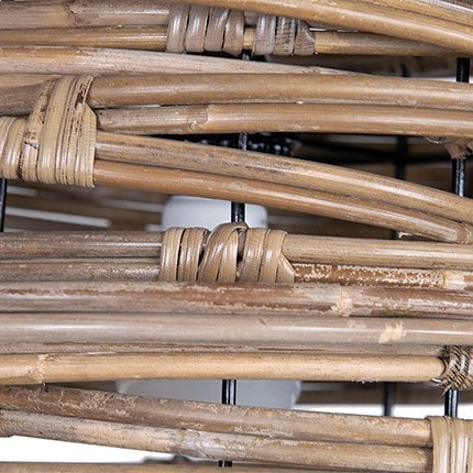 Oceola Mini Hanging Lamp-S-Kuboo Grey | Pendant Lamps | Modishstore - 3