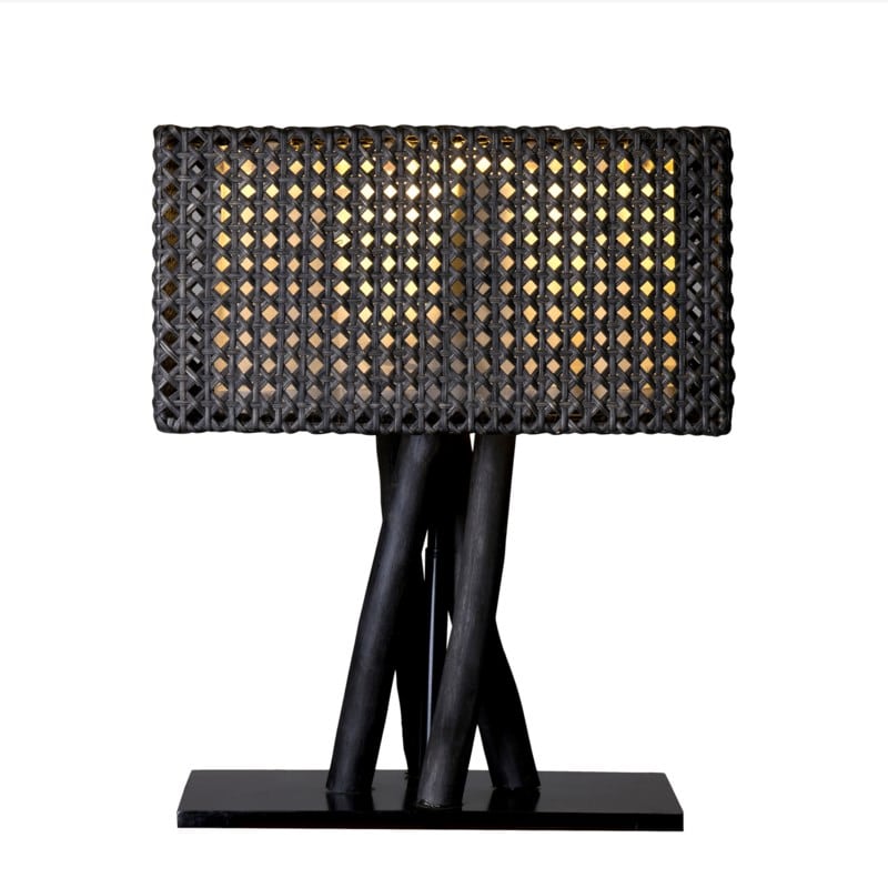Jungle Table Lamp With Rectangular Shape by Jeffan | Table Lamps | Modishstore - 6
